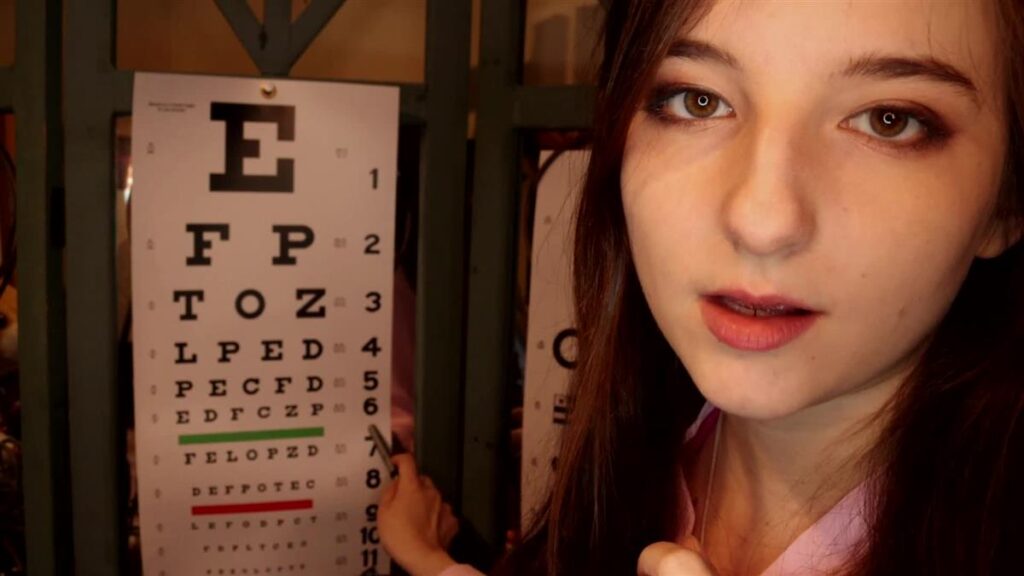 A most professional eye exam